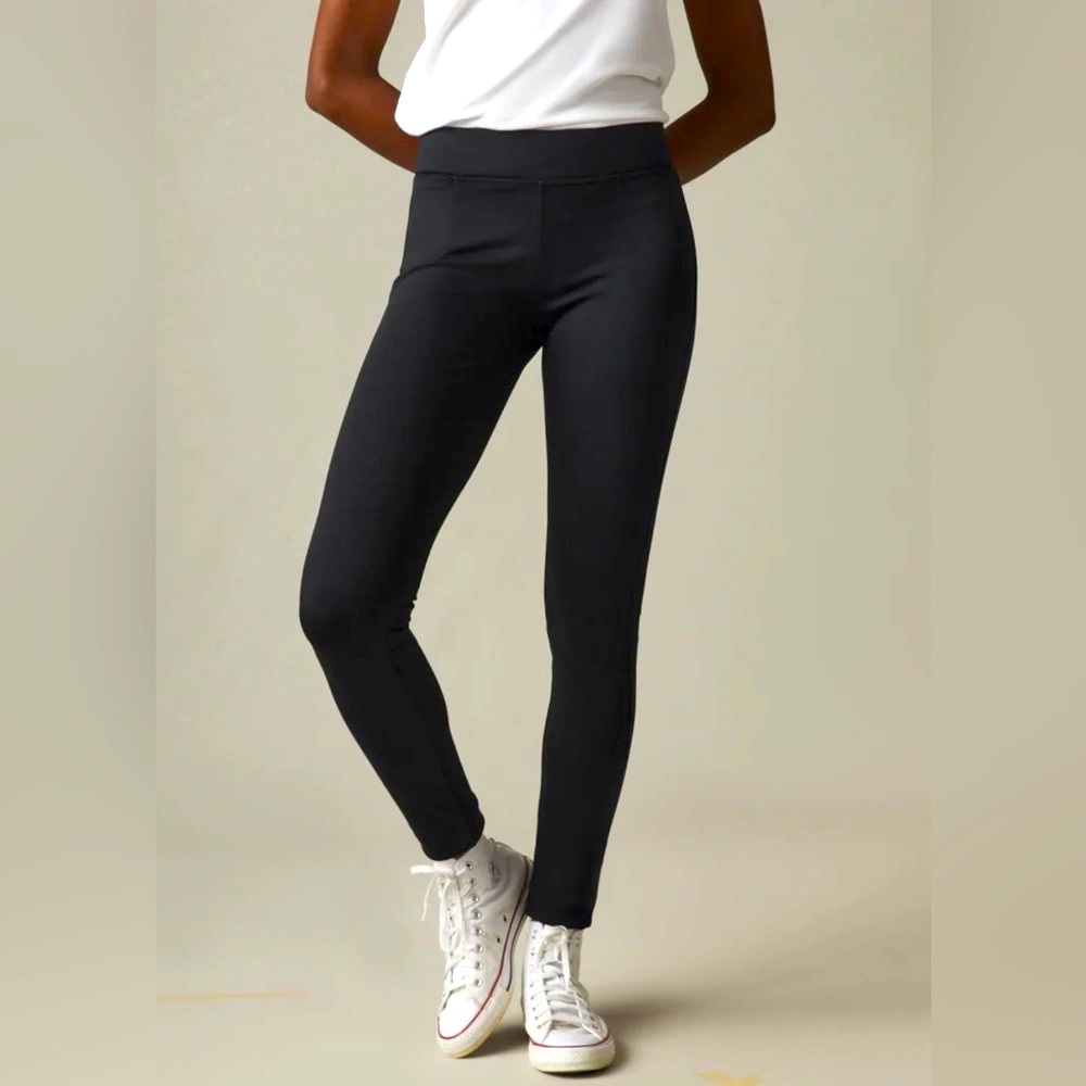 NWT Michael Stars Black Ponte Leggings